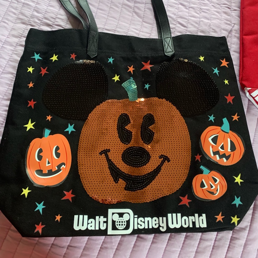 Disney Pumpkin large tote bag